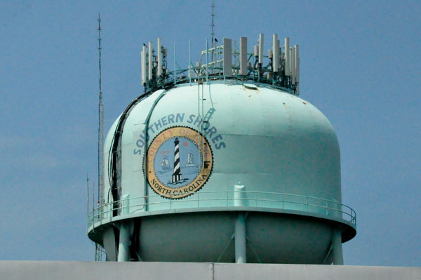 Southern Shores, NC water tower